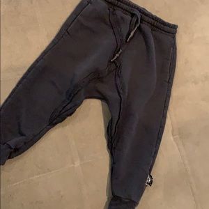Nununu asymmetric sweat pants